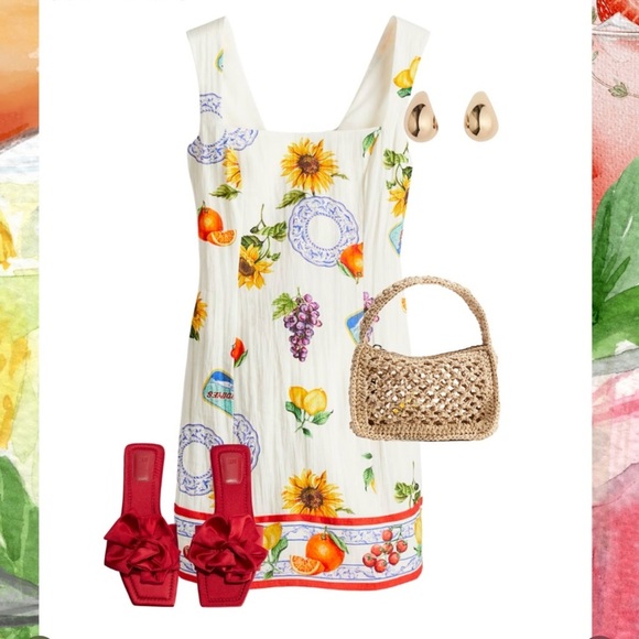 WT H&M DRESS WITH BOW AT BACK - Picture 6 of 10